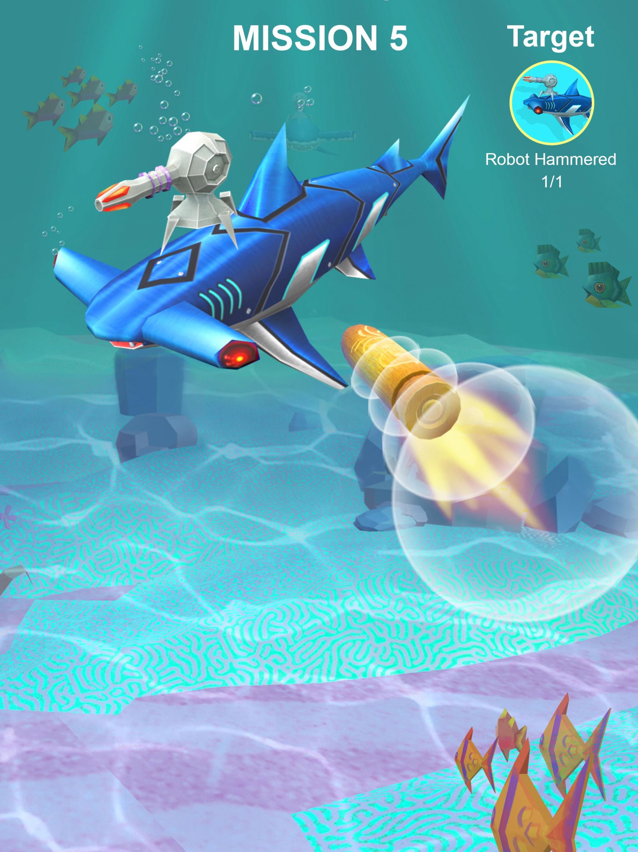 机械鲨鱼狙击手游戏图2