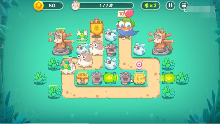 保卫萝卜4第16关攻略图解  第十六关通关技巧分享[多图]