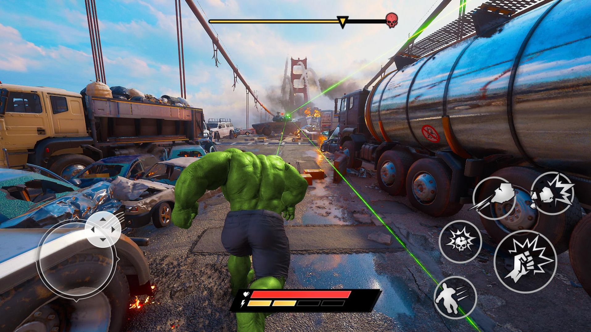 肌肉英雄破坏城市游戏图2