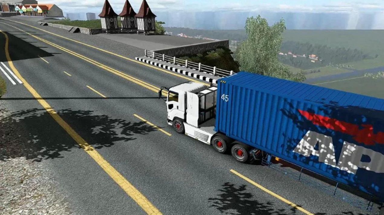 城际运输车游戏中文版（euro intercity transport truck similator）图片2