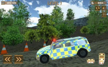 极限警车驾驶模拟器游戏图1