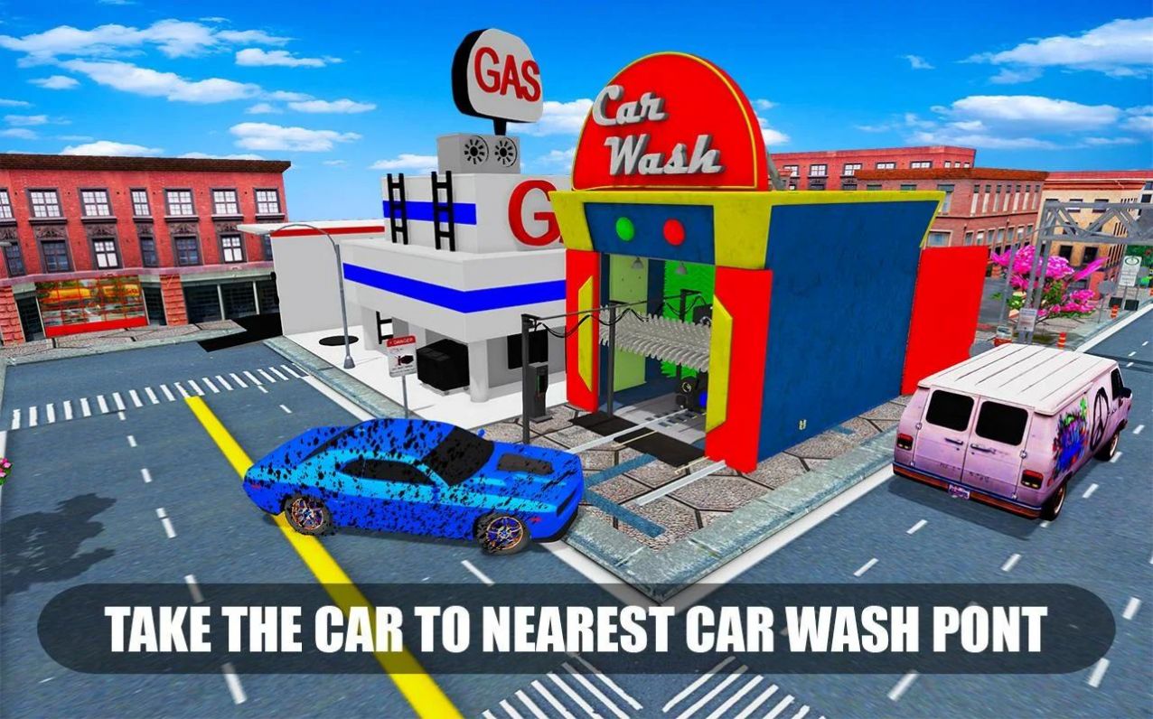 汽车洗车驾驶学校游戏图1