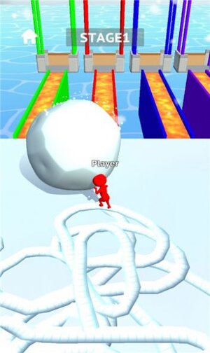 雪地赛跑游戏官方版图片1