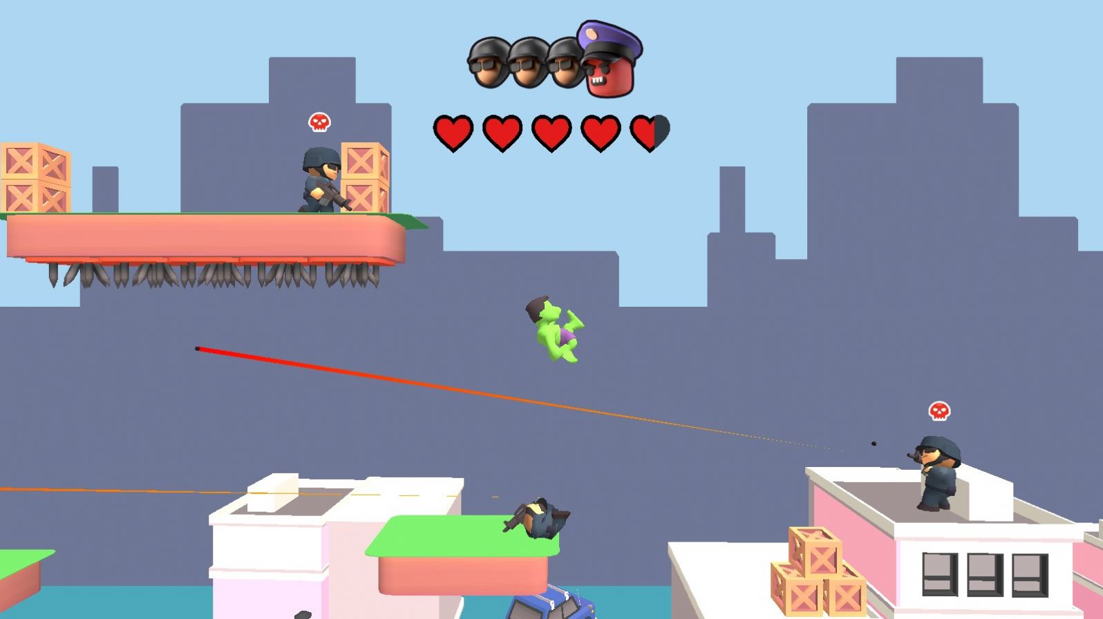 弹跳绿巨人游戏安卓版（Jumper）图片1