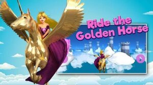 公主独角兽天空世界跑游戏安卓版图片1