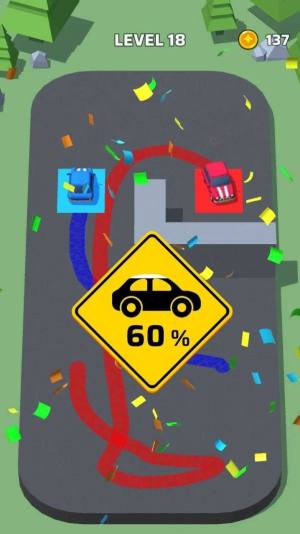 汽车停车场绘制游戏图1