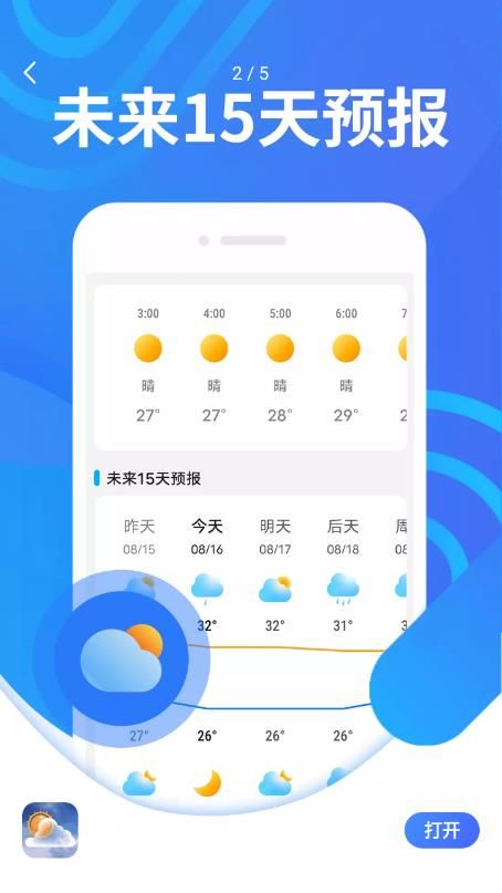 炫彩天气app图2