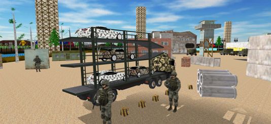 陆军卡车货运司机游戏图2