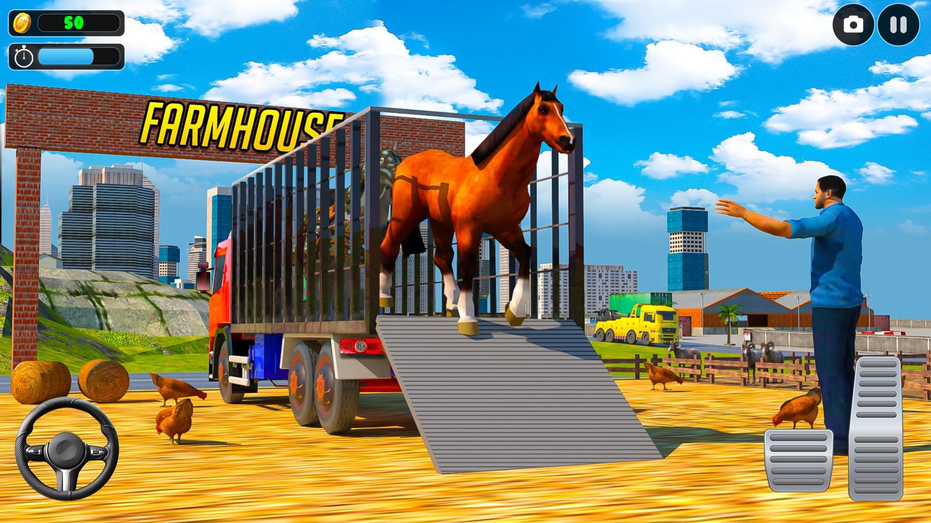 农场动物货运卡车模拟3D游戏官方版图片1