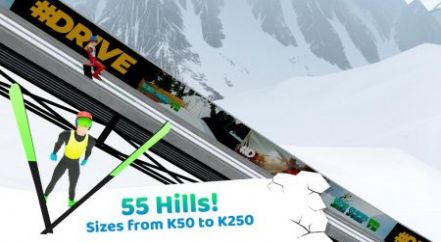 滑雪冲刺跳跃游戏图3