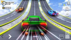 天空赛车特技驾驶游戏（Stock Car Stunt Car Games）图片1
