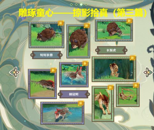 原神雕琢童心掠影拾真第三天任务攻略   第三天拍照地点位置在哪[多图]