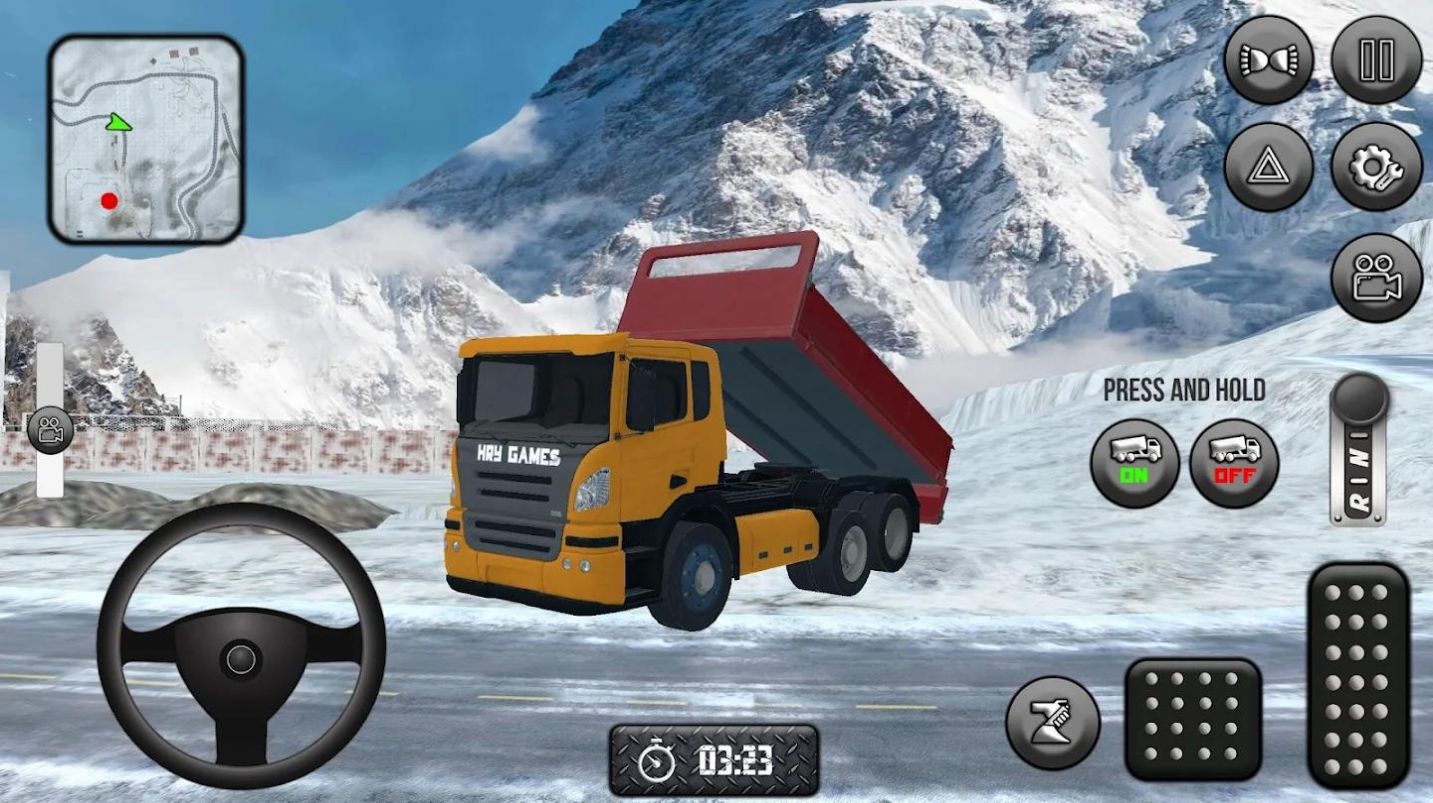 自卸车模拟游戏图1