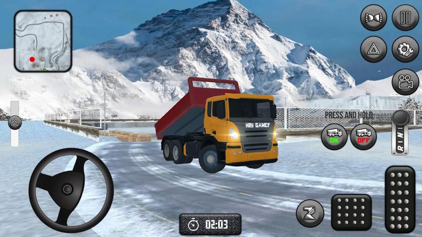 自卸车模拟游戏官方最新版图片1