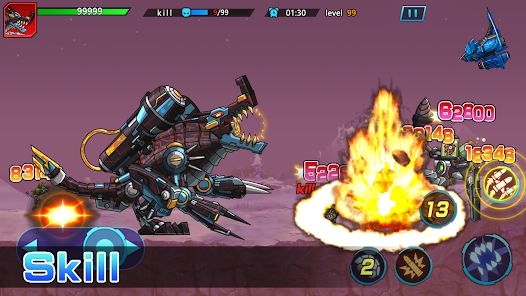 恐龙机器人战争游戏图2