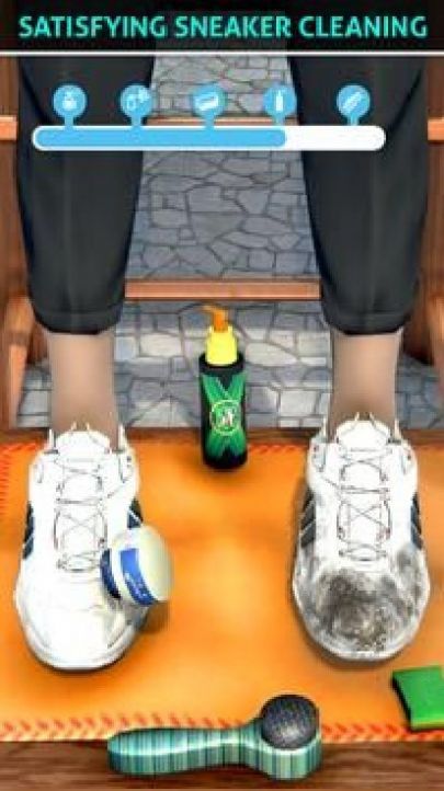 运动鞋清洁模拟器游戏图2