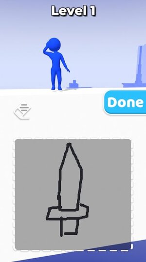倒立绘画3D游戏安卓版(Flip Drawing 3D)图片1