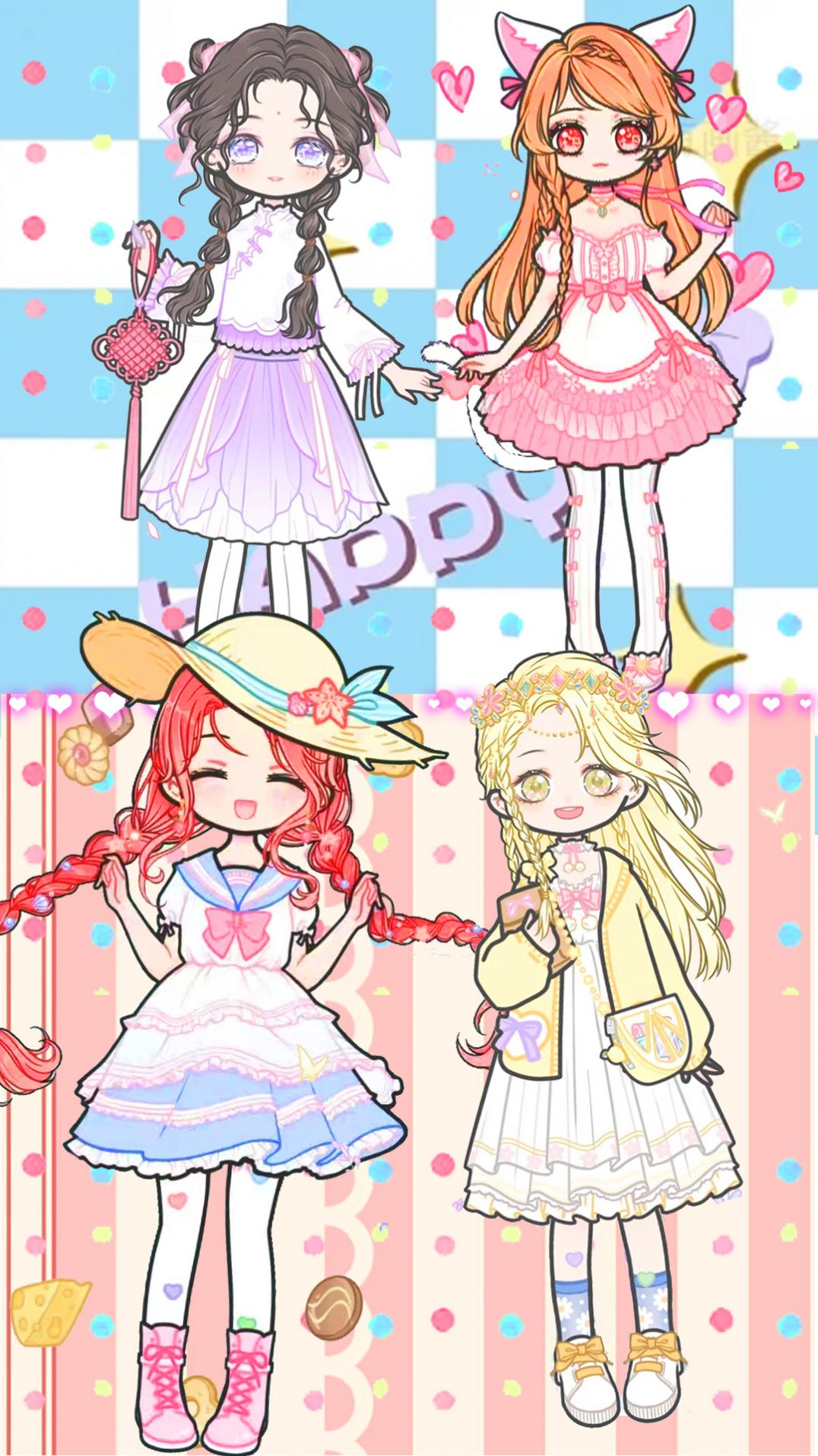 缤纷换装女孩游戏最新版图片1