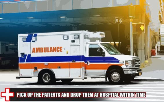 救护车模拟紧急救援游戏图1