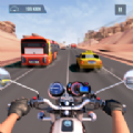 摩托交通赛车3D游戏