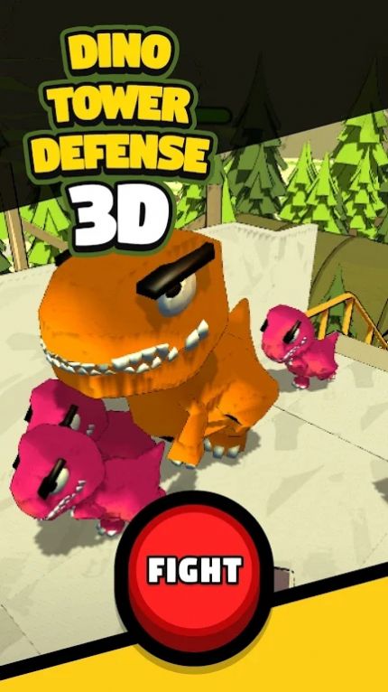 恐龙塔防御3D游戏图1