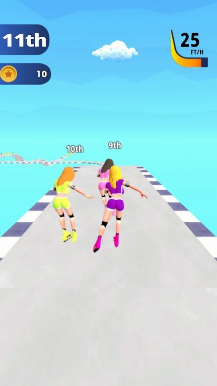 Roller Skate Race游戏图1