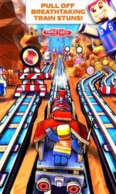 纸火车冲刺游戏中文版下载（Paper Train Rush）图片1