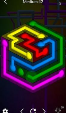 方块连接解谜游戏图1