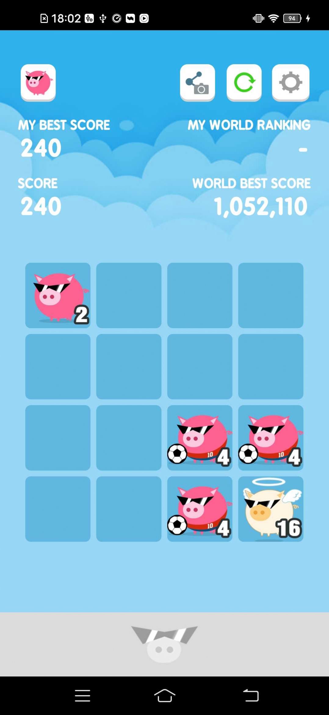 猪猪2048游戏官方最新版图片1