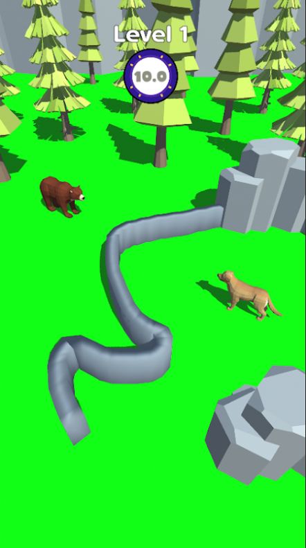 画墙保护狗狗3D游戏图3