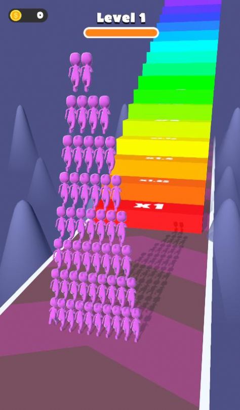 人群怪物奔跑3D游戏图2