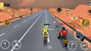 自行车攻击摩托车赛车游戏图1