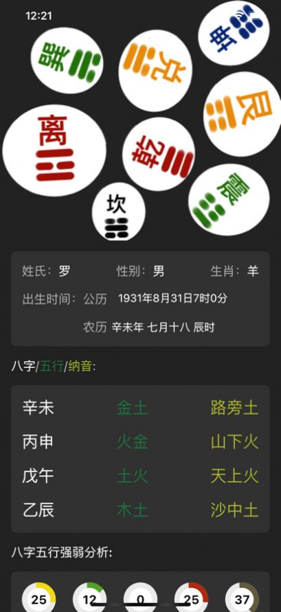 五行八卦起名字app图2