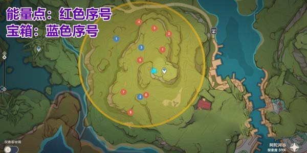 原神阿陀河谷在哪   秘宝迷踪藏宝地3阿陀河谷位置分享[多图]