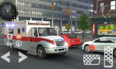 救护车城市驾驶模拟器游戏图2