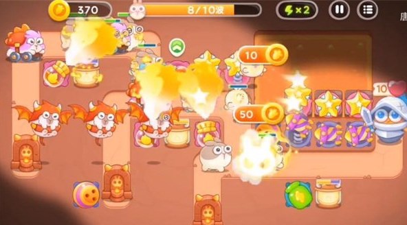 保卫萝卜4饿龙传说11关攻略   饿龙传说第11关图文通关一览图片8