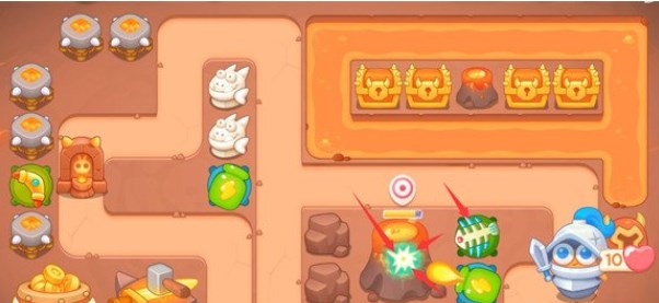 保卫萝卜4饿龙传说26关怎么过   饿龙传说第26关图文通关攻略图片4