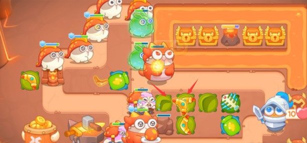 保卫萝卜4饿龙传说26关怎么过   饿龙传说第26关图文通关攻略图片5