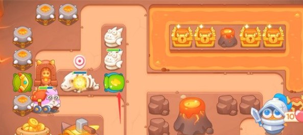 保卫萝卜4饿龙传说26关怎么过   饿龙传说第26关图文通关攻略图片2