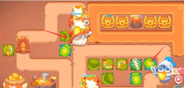 保卫萝卜4饿龙传说26关怎么过   饿龙传说第26关图文通关攻略图片6