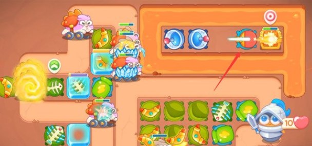 保卫萝卜4饿龙传说26关怎么过   饿龙传说第26关图文通关攻略图片7