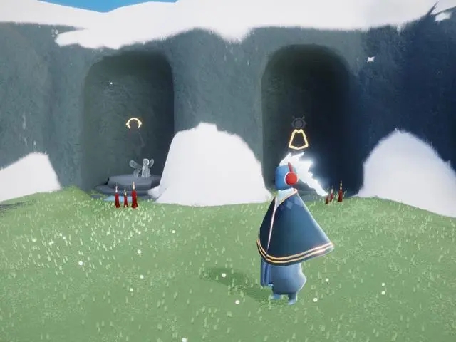 光遇红耳机先祖在哪里2023   最新红耳机复刻先祖位置分享图片2