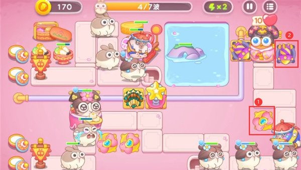 保卫萝卜4秋妃传3关怎么过  秋妃传第3关图文通关攻略[多图]图片5
