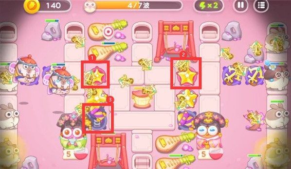 保卫萝卜4秋妃传5关攻略图解  秋妃传5关怎么过[多图]图片4