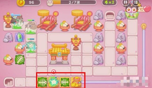 保卫萝卜4秋妃传13关攻略图解  秋妃传第13关怎么过[多图]图片2