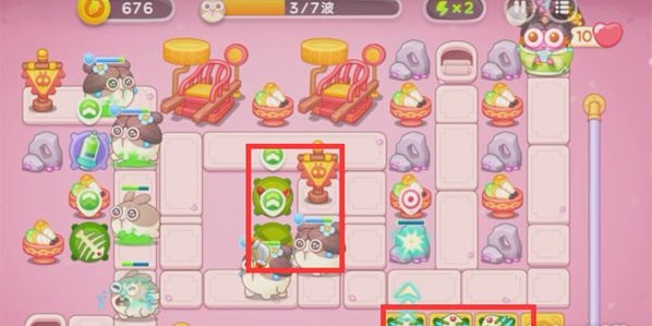 保卫萝卜4秋妃传13关攻略图解  秋妃传第13关怎么过[多图]图片3