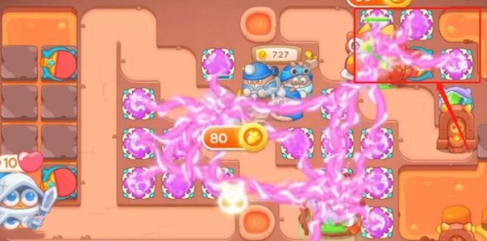 保卫萝卜4饿龙传说46关攻略   饿龙传说第46关图文过关一览图片9