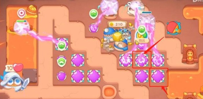 保卫萝卜4饿龙传说46关攻略   饿龙传说第46关图文过关一览图片6