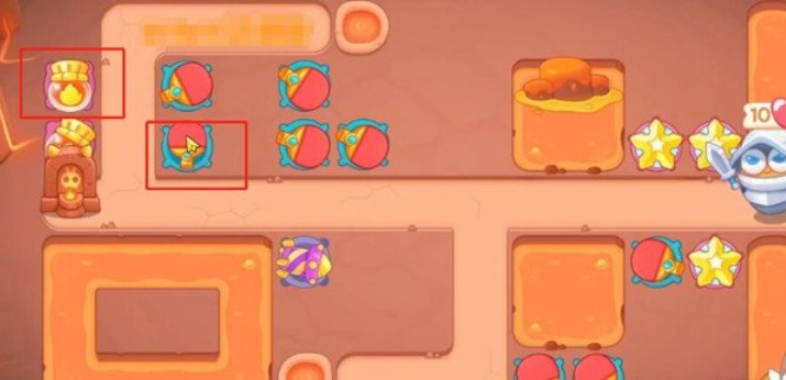 保卫萝卜4饿龙传说48关攻略   饿龙传说第48关图文过关一览图片6