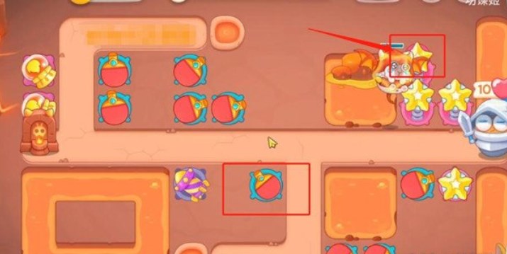 保卫萝卜4饿龙传说48关攻略   饿龙传说第48关图文过关一览图片7